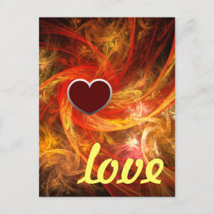 Carte postale Firestorm Love