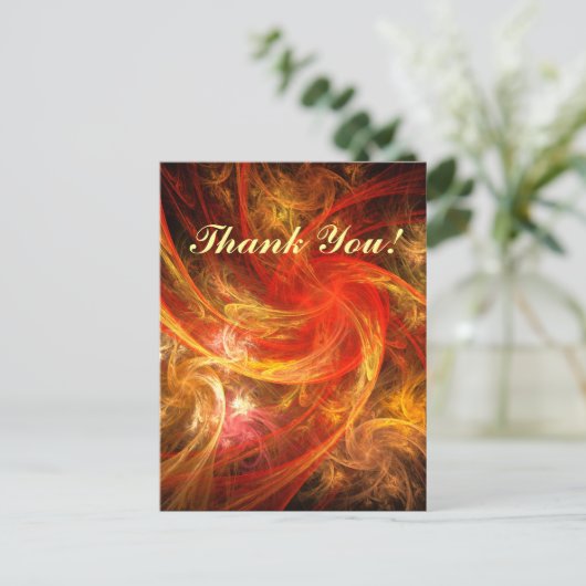 Carte postale Firestorm Nova Merci (Debout devant)