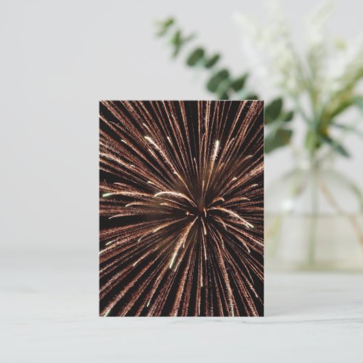 Carte postale Firework (Debout devant)