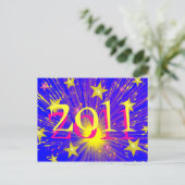 Carte postale Firework '2011' (Debout devant)