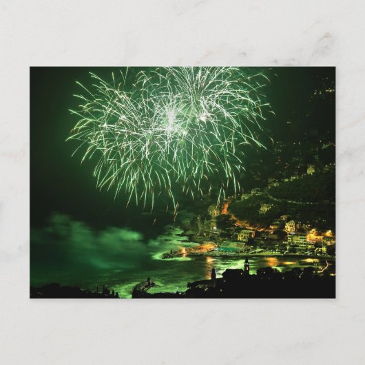 Carte Postale Firework en Recco (Devant)