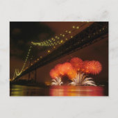 Carte Postale Firework Lisbonne (Devant)