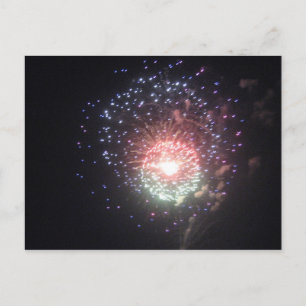 Carte postale Fireworks