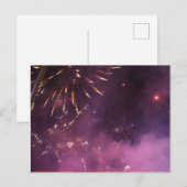 Carte postale Fireworks (Devant / Derrière)