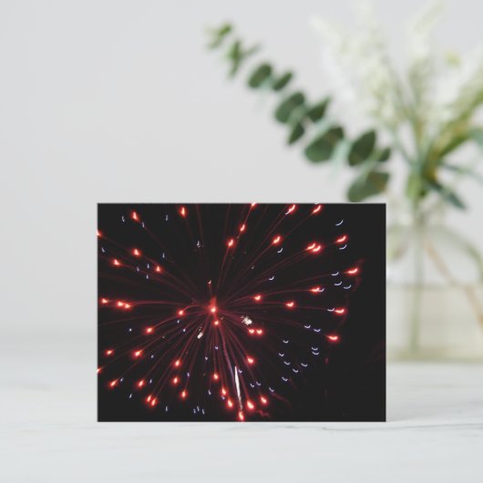 Carte postale Fireworks (Debout devant)
