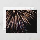 Carte postale Fireworks (Devant / Derrière)