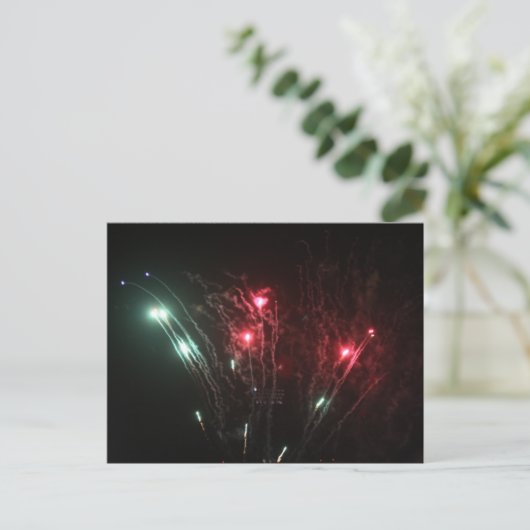 Carte postale Fireworks (Debout devant)