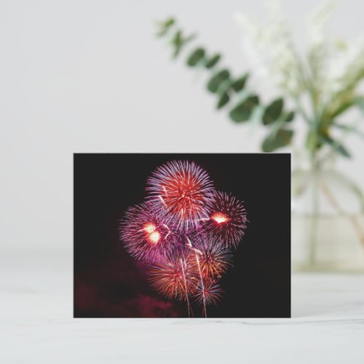 Carte postale Fireworks (Debout devant)