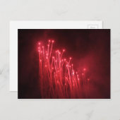 Carte postale Fireworks (Devant / Derrière)