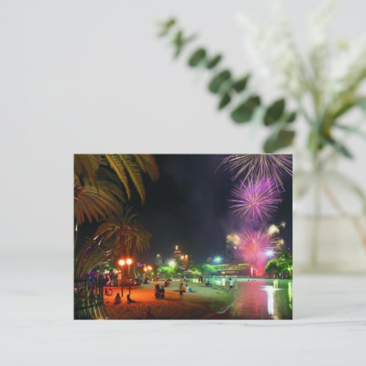 Carte postale Fireworks (Debout devant)