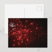 Carte postale Fireworks (Devant / Derrière)