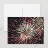 Carte Postale Fireworks #2 (Devant / Derrière)