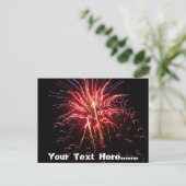 Carte Postale Fireworks 2 (Debout devant)