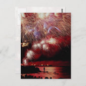 Carte Postale Fireworks, Toronto, Ontario, Canada (Devant / Derrière)