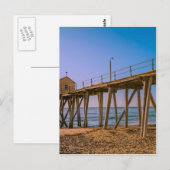 Carte Postale First Ave Pier, Belmar, NJ (Devant / Derrière)
