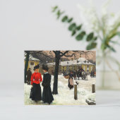 Carte Postale Fischer - À Frederiksberg Rundel (Debout devant)