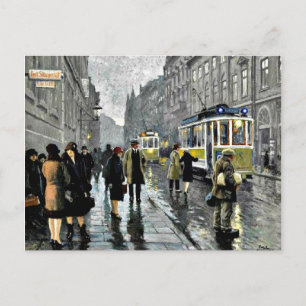 Carte Postale Fischer - Bredgade, Copenhague