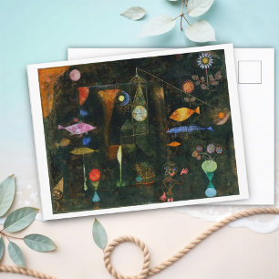 Carte Postale Fish Magic, Paul Klee 1925