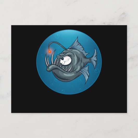 Carte Postale Fish Ocean Design Baleine Baignade Sceau Amusant S (Devant)