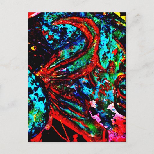 Carte postale "Fish Tail" JTG Art (Devant)
