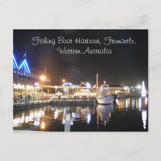 Carte Postale , Fishing Boat Harbour, Fremantle, West... (Devant)