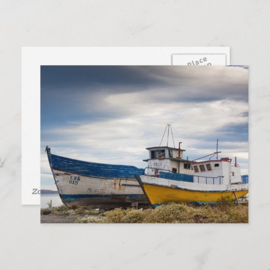Carte Postale Fishing boats (Devant / Derrière)