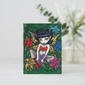 Carte postale "Fishnets and Flowers" (Debout devant)