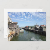 Carte Postale Fishtown, Leland, Michigan (Devant / Derrière)