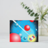 Carte Postale Fission de l'atome (Debout devant)