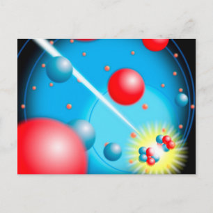 Carte Postale Fission de l'atome
