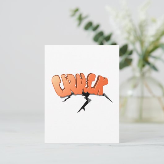 Carte Postale Fissure (Debout devant)