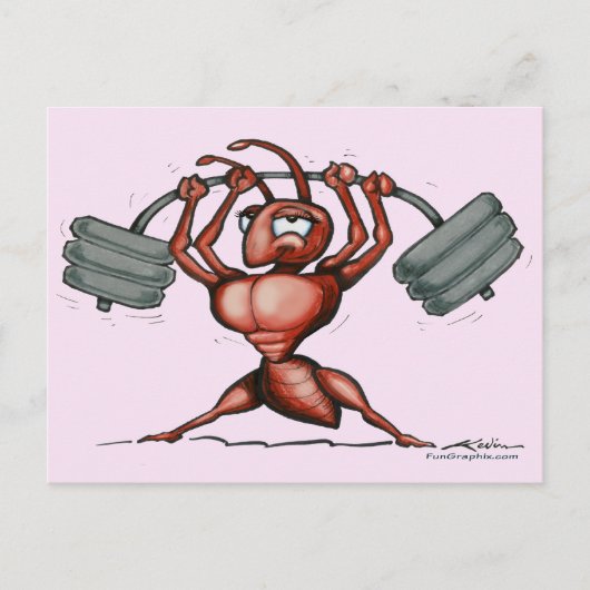 Carte Postale Fitness Diva (Devant)