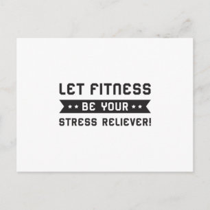 Carte Postale Fitness Gym Danse Sport Entraînement Travail Cadea