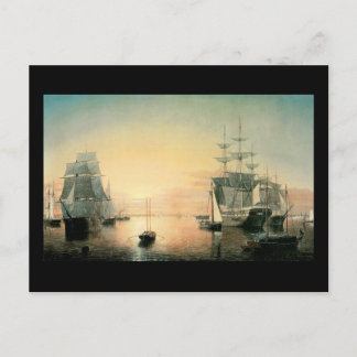 Carte Postale Fitz Hugh Lane Boston Harbour