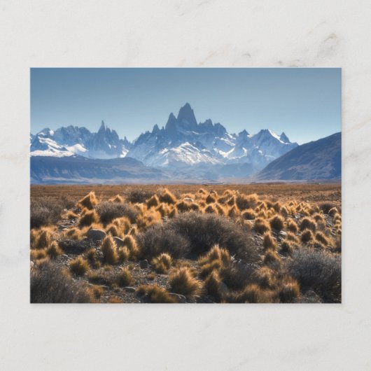 Carte Postale Fitz Roy, Patagonie, Argentine (Devant)