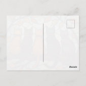 Carte Postale Five Cats on a Tree Branch Stained Glass Style (Dos)