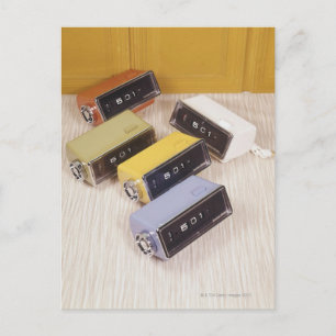 Carte Postale Five Clocks