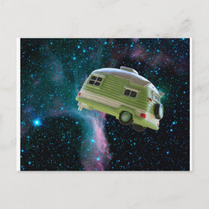 Carte Postale Fixez votre remorque à une étoile