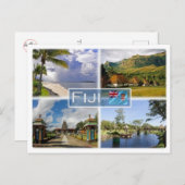 Carte Postale FJ Fidji - (Devant / Derrière)