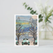 Carte Postale FJ Holden (Debout devant)