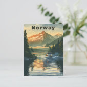 Carte Postale Fjord de Norvège (Debout devant)