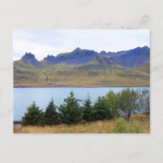 Carte Postale fjord de Stodvarfjordur, Islande