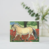 Carte Postale Fjord norvégien HORSE ART (Debout devant)