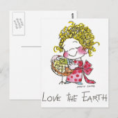 Carte Postale FL-003 Love Earth (Devant / Derrière)