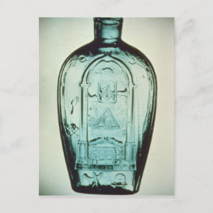 Carte Postale flacon maçonnique Moule-soufflé