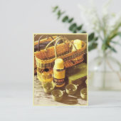 Carte Postale Flacon publicitaire vintage (Debout devant)