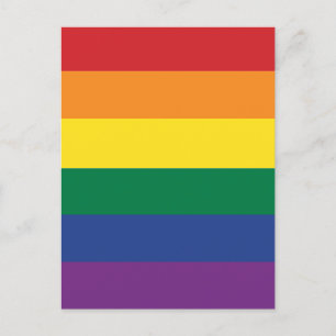 Carte Postale Flag de Rainbow