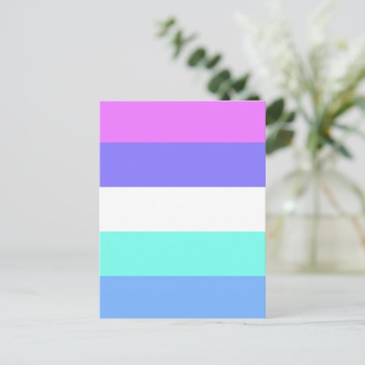Carte Postale Flag de Spectrasexual (Debout devant)