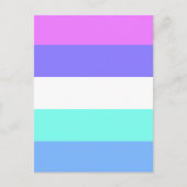 Carte Postale Flag de Spectrasexual (Devant)