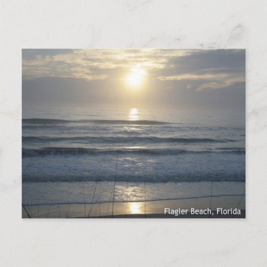 Carte postale Flagler Beach Sunrise (Devant)